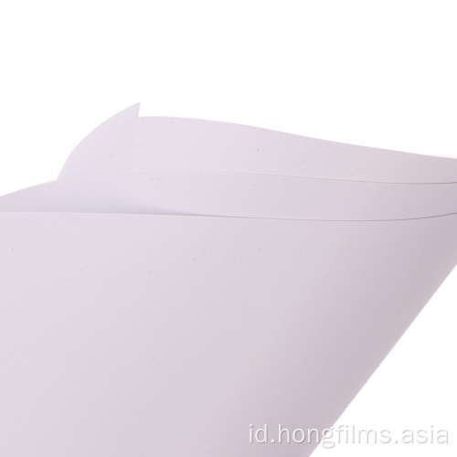 Lembar PVC plastik yang dapat dicetak